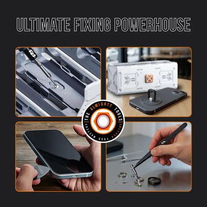 180-in-1 screwdriver toolkit for gadget repair, precision tools, phone and device fixing